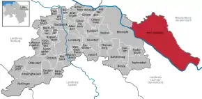 Poziția localității Neuhaus