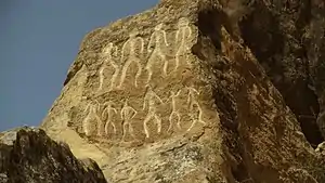 Picturi rupestre din Rezervația din Gobustan