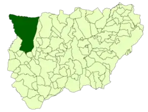 Poziția localității Andújar