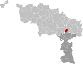 Anderlues în Provincia Hainaut