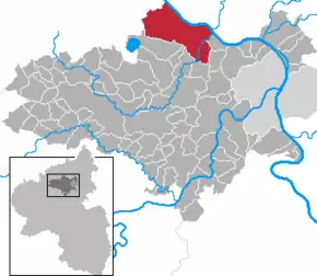 Poziția localității Andernach