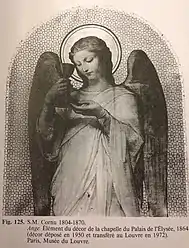 Elementul de decor din Capela Palatului Elysée (Décor depus în 1950 și transferat la Luvru 1972)