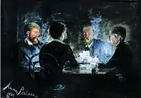 A Game of l'Hmbre, Anna Palm de Rosa, 1885