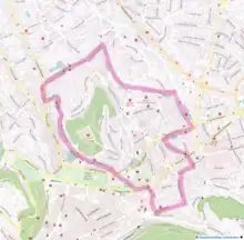 Ansamblul urban „Blumăna-Dealul Cetății” monument istoric cod LMI: BV-II-a-B-11297