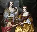 Ladies Elisabeth Thimbleby and Dorothy Vicountess Andover, 1637