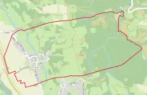 Poziția localității Antist