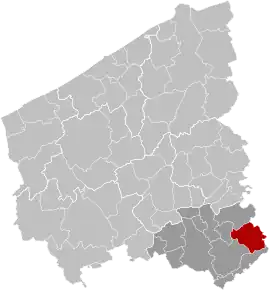 Anzegem în Provincia Flandra de Vest