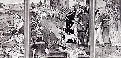 Făt-Frumos din lacrimă (triptic)