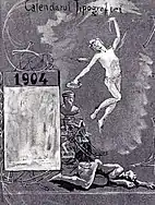 Proiect pentru - Calendarul tipografiei - 1904