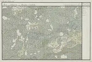 Batăr în Harta Iosefină a Comitalului Arad, 1782-85