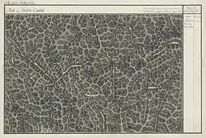 Monoroștia în Harta Iozefină a Comitatului Arad, 1782-85