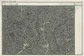 Groșii Noi în Harta Iosefină a Comitatului Arad, 1782-85