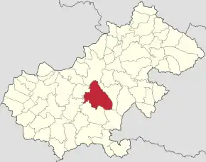 Poziția localității Ardud