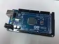 Arduino MEGA 2560 R3 (partea frontală)