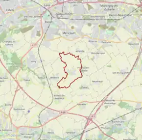 Poziția localității Arleux-en-Gohelle