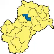 Poziția  Attenkirchen pe harta districtului Freising