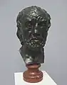 Auguste Rodin—Om cu nasul spart c. 1863