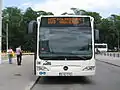Autobuz Mercedes-Benz Citaro O 530 Facelift pe linia 105