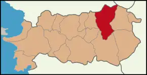 Poziția localității Nazilli