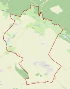 Poziția localității Bézu-la-Forêt