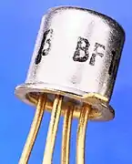 BF167 Tranzistor bipolar de RF fabricat la  IPRS Băneasa