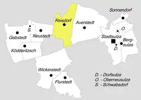Poziția localității Reisdorf