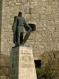 Virgil Fulicea: Statuia lui Baba Novac (1975), în faţa Bastionului Croitorilor din Cluj