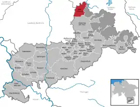 Poziția localității Bad Grund (Harz)