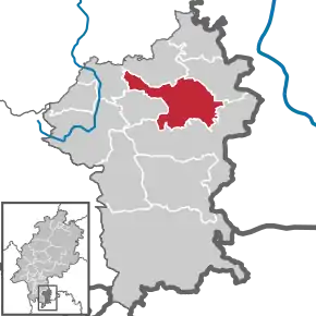 Poziția localității Bad König