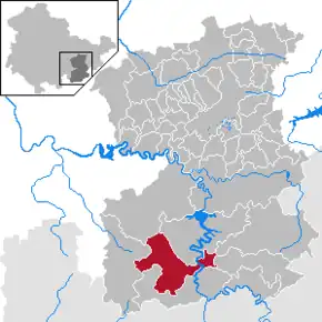 Poziția localității Bad Lobenstein