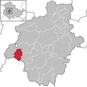 Poziția localității Tabarz/Thür. Wald