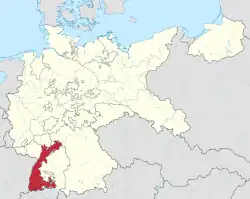 Localizarea Badenului