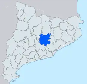 Poziția localității Bages