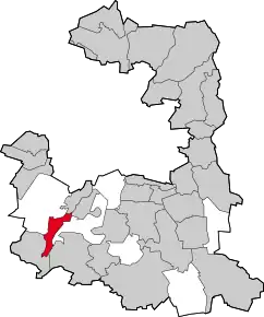 Poziția  Baierbrunn pe harta districtului München