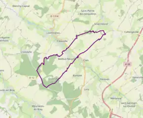 Poziția localității Bailleul-Neuville