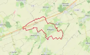 Poziția localității Bailleulval