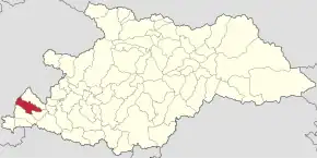 Localizarea comunei Băița de sub Codru în județul Maramureș