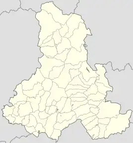 Poziția localității Bălan