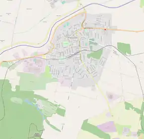 Poziția localității Balassagyarmat