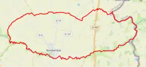 Poziția localității Bambecque