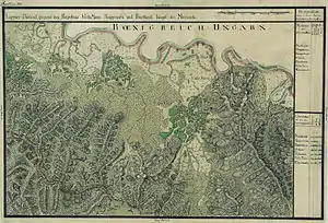 Birchiș în Harta Iosefină a Banatului, 1769-72