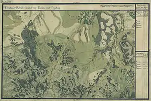 Brezovia în Harta Iosefină a Banatului, 1769-72