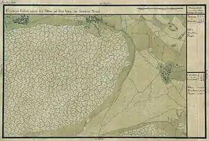 Mărghita în Harta Iosefină a Banatului, 1769-72