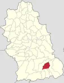 Poziția localității Crivadia