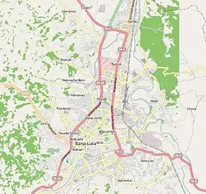 Poziția localității Ada