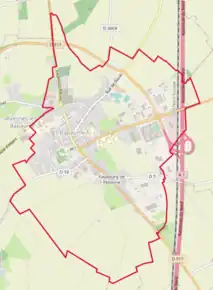 Poziția localității Bapaume