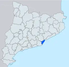 Poziția localității Barcelonès