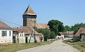 Bărcuț, biserica fortificată