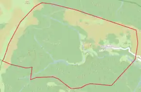 Poziția localității Barrancoueu