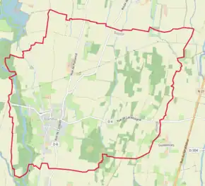 Poziția localității Bazillac